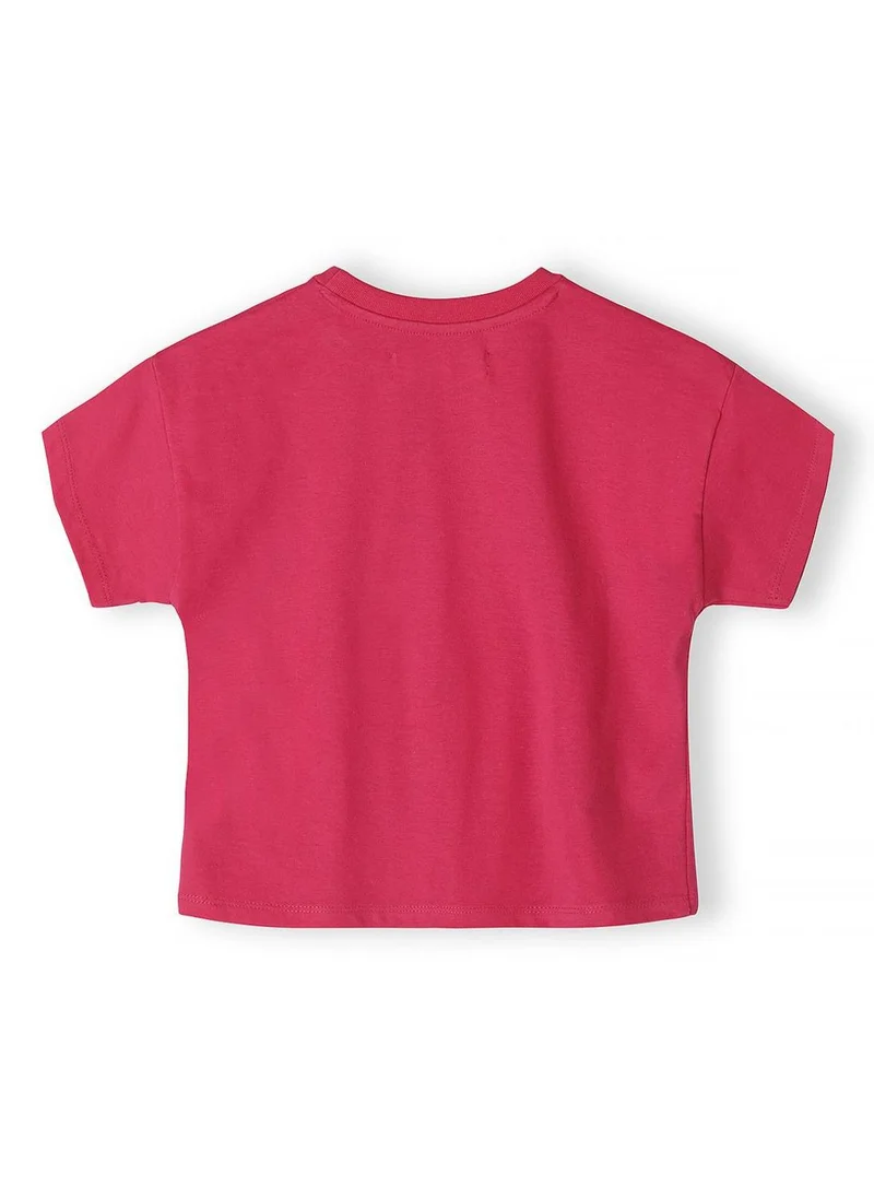 مينوتي Girls short sleeve t-shirt pink cherry 3m-7 years